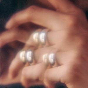 Charlotte Cauwe Studio donut rings US 8